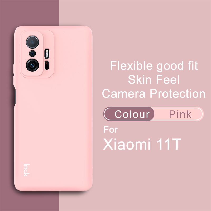 Ốp điện thoại TPU mềm màu sắc đơn giản xinh xắn thời trang cho XIAOMI MI 11T 11TPRO