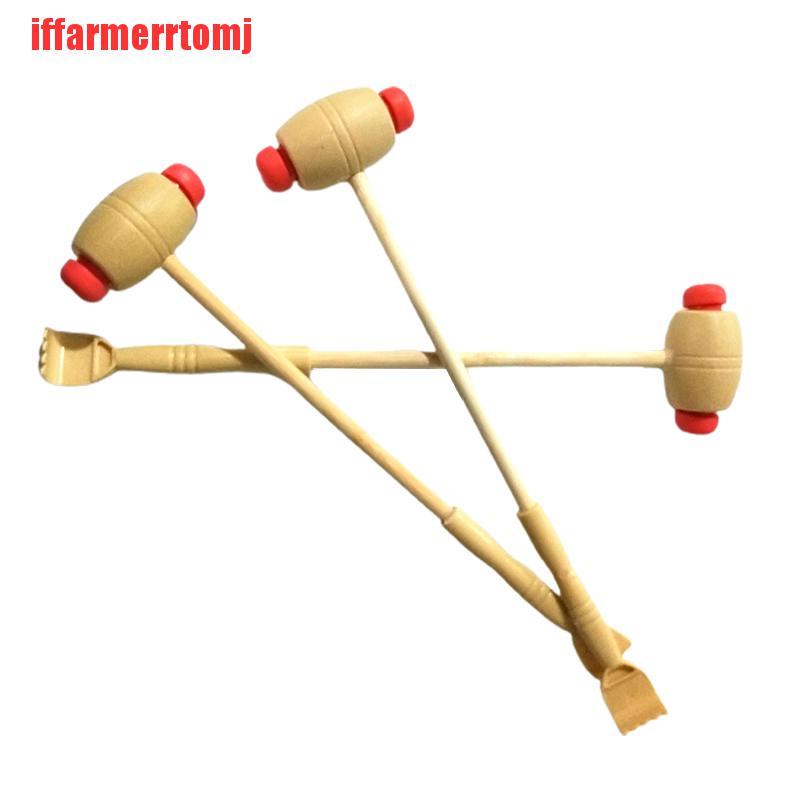 1 Cây Lăn Massage Lưng Bằng Gỗ Tre Có Thể Tái Sử Dụng