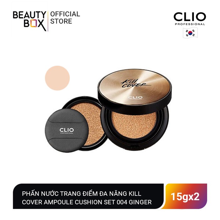 Phấn Nước Trang Điểm Đa Năng Clio Kill Cover Ampoule Cushion Set 15gx2 | BigBuy360 - bigbuy360.vn