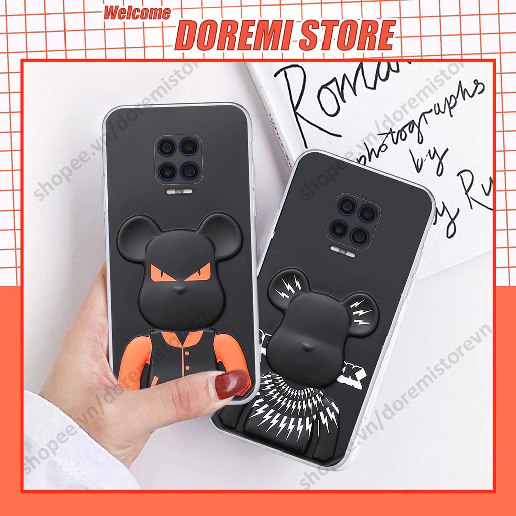 Ốp lưng Vsmart Aris / Aris Pro hình kaws, kith, bear brick nổi 3D phong cách độc đáo