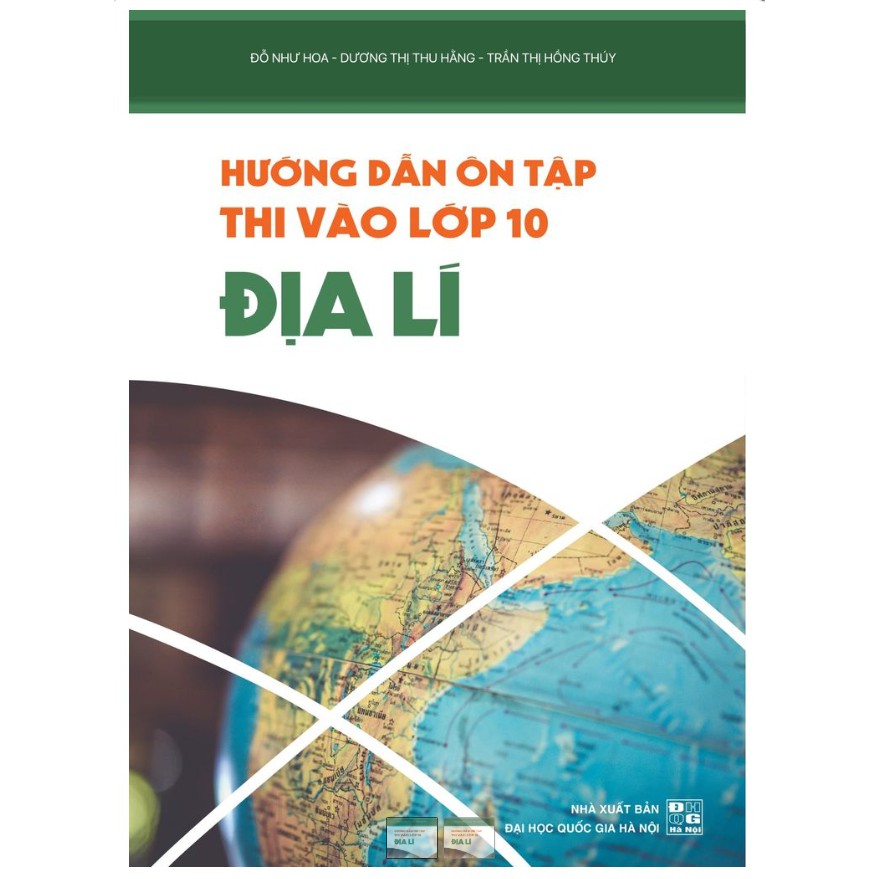 Sách - Hướng dẫn ôn tập thi vào lớp 10 môn địa lý