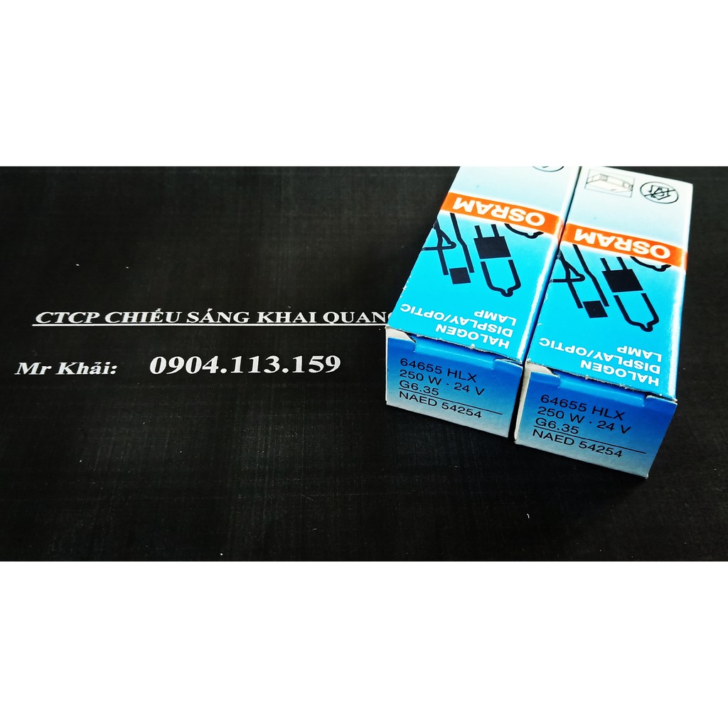 Bóng đèn Osram HLX 64655 24V 250W G6.35