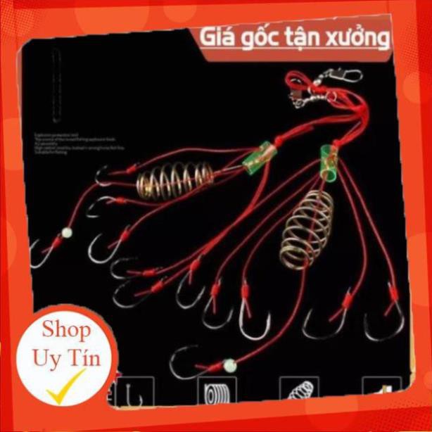 [Thanh Lý] --TT [Khuyến Mãi Lớn] Lưỡi Câu Lăng Xê Lưỡi Câu Cá 1 hộp 2 bộ Loại 1 --TT
