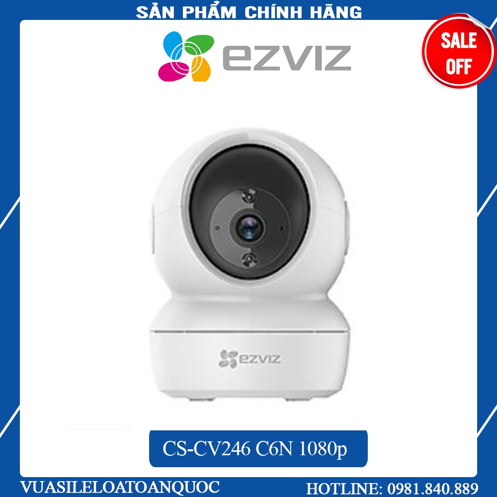 [Giá tốt nhất ]Camera Wifi thông minh EZVIZ C6N 1080P, C6CN 720P hỗ trợ thẻ nhớ bảo hành 2 năm