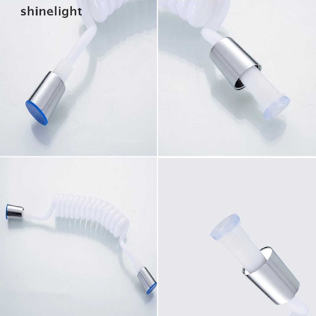 [shinelight] Phụ Kiện Ống Nước Dây Điện Thoại Linh Hoạt Cho Phòng Tắm
