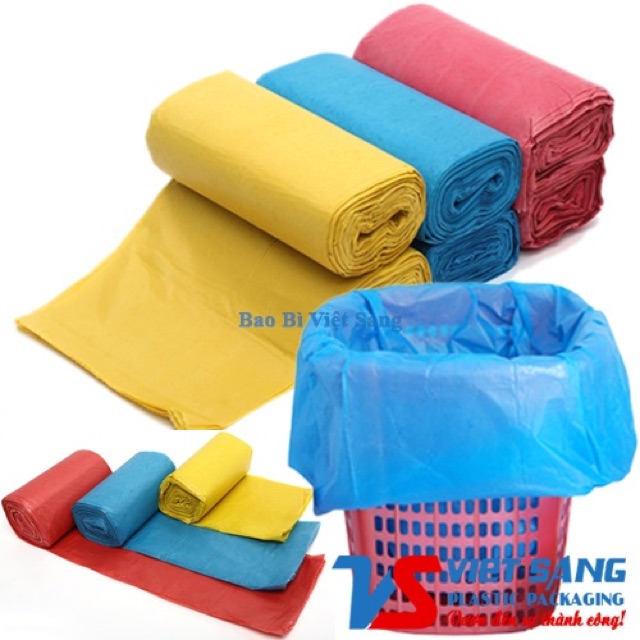 ⚡Bao đựng rác 3 cuộn/1kg đủ size⚡