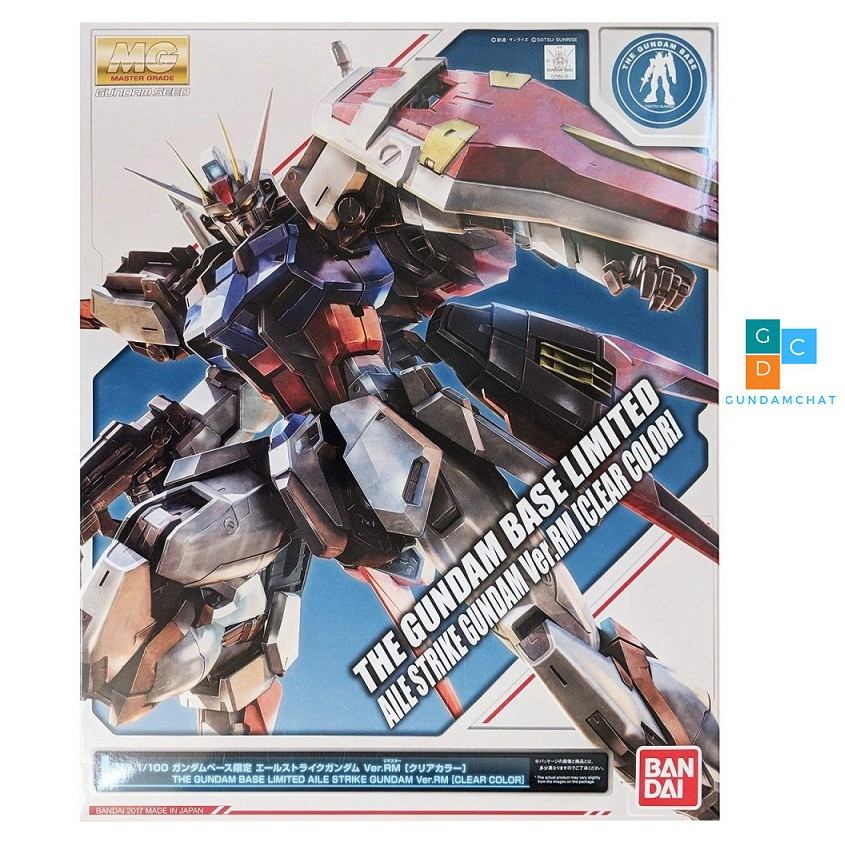 Mô hình Gundam Bandai MG 1/100 Aile Strike Gundam Ver Rm clear color - GDC