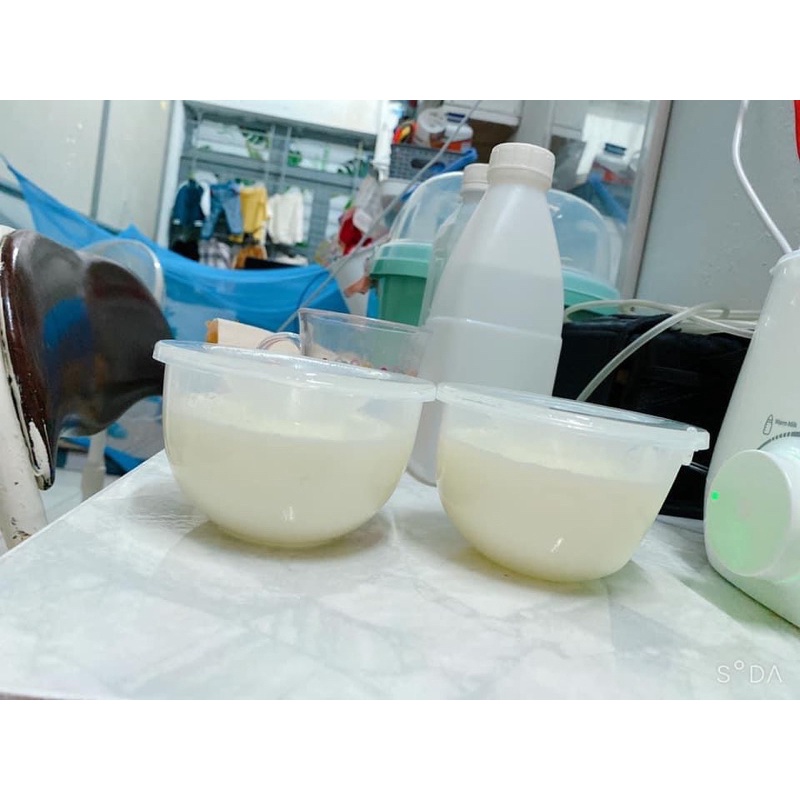 Cups hút sữa rảnh tay Easy dùng cho máy dây