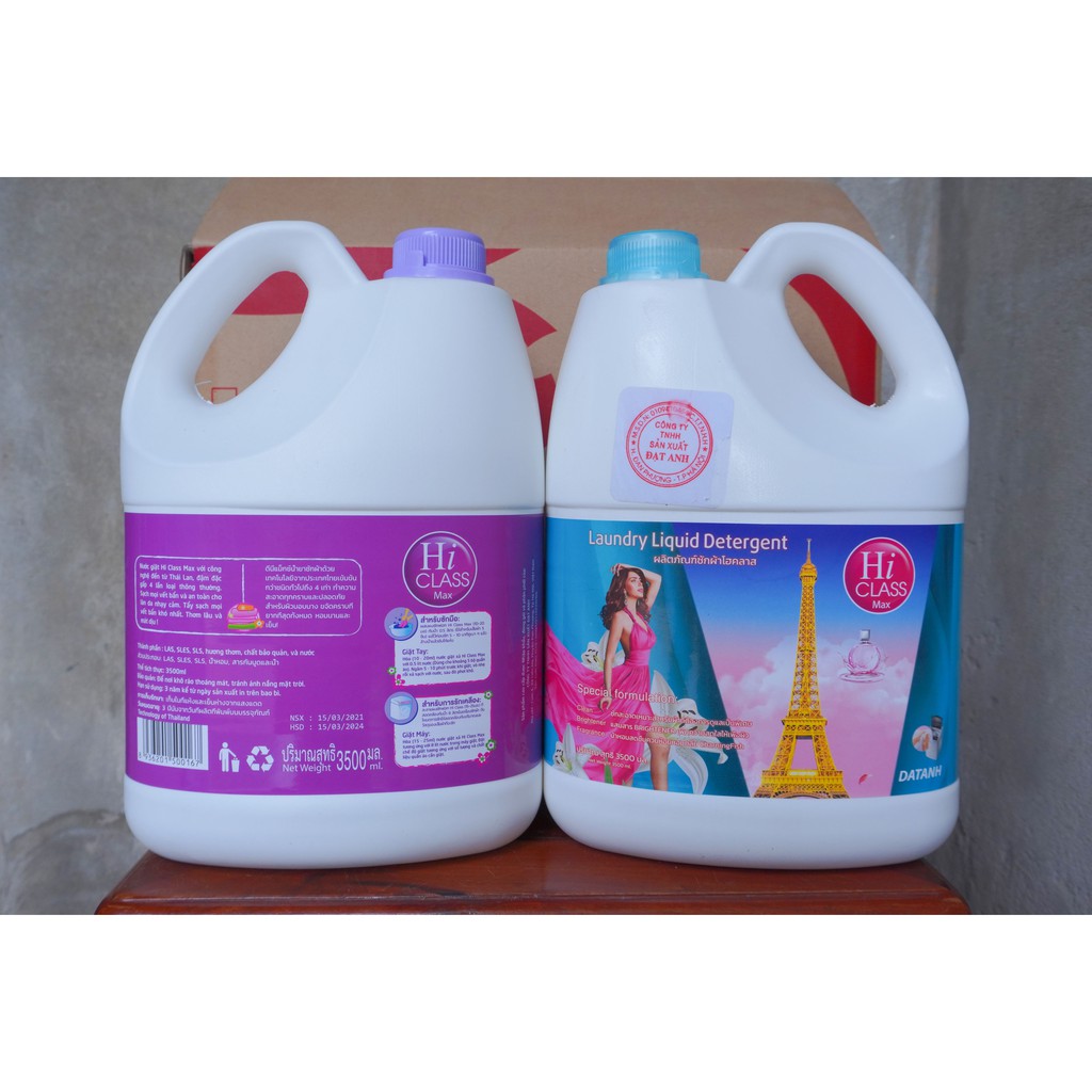 ⭐⭐ NƯỚC GIẶT XẢ CAO CẤP Hi-Class Chính Hãng ⭐ Size 3500 ml ⭐⭐