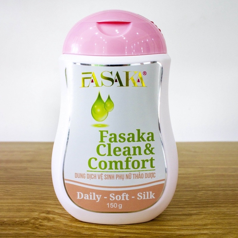 Dung Dịch Vệ Sinh Phụ Nữ thảo duợc Fasaka Clean & Comfort Chính Hãng 150g