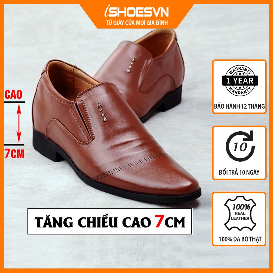 Giày Nam Công sở da bò ISHOESVN IS295