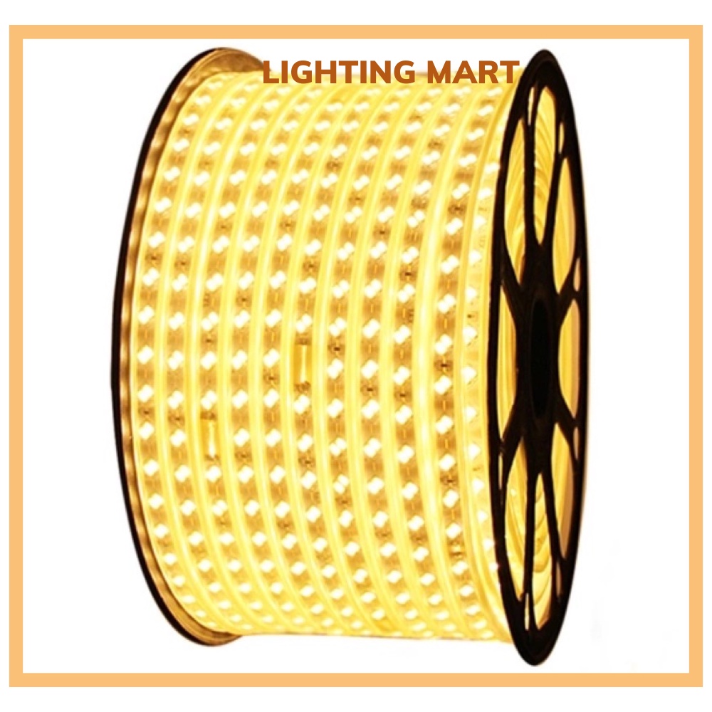 Dây led 5730 2 hàng led 220V , dây led trang trí siêu sáng chống nước, trang trí noel, lễ tết