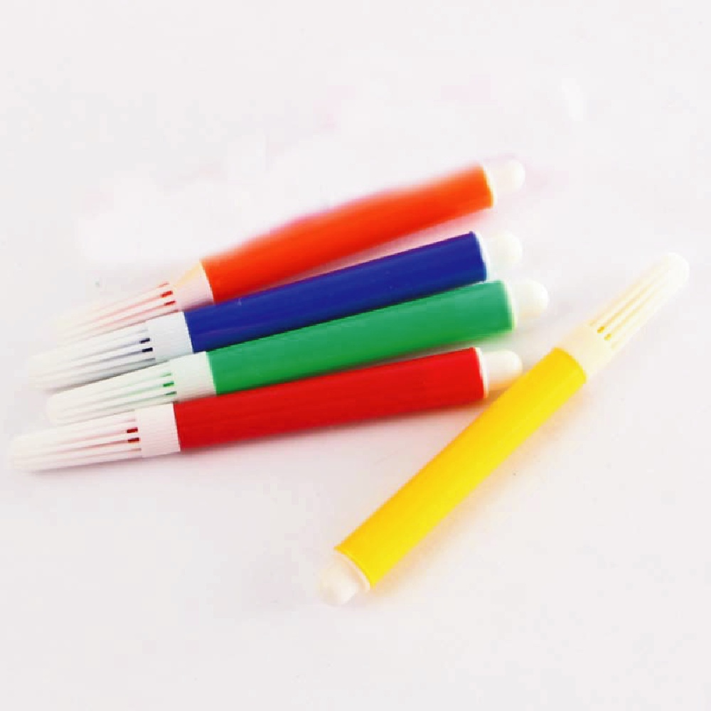 Bộ 5 Bút Màu Nước - An toàn cho trẻ em - Bút tô màu vẽ hình dễ thường cho bé