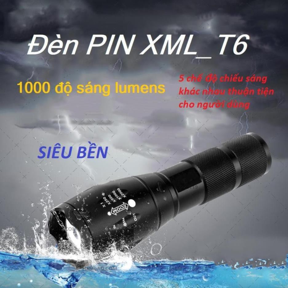 đèn pin siêu sáng,Đèn PIN XML_T6