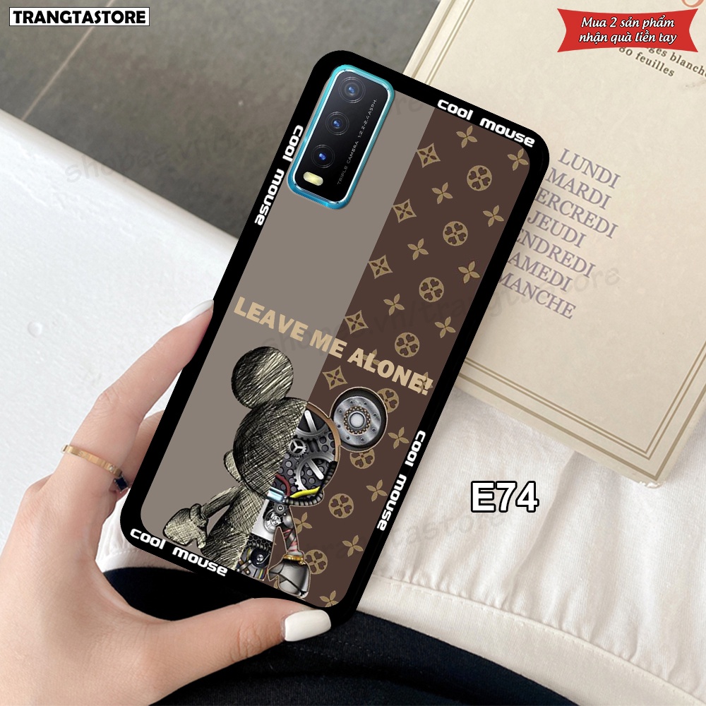 Ốp Vivo Y12s / Y20 / Y20s in hình gấu Bearbrick,Metal Style,Doremon siêu dễ thương chất lượng