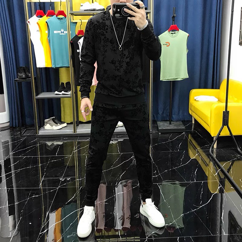 Bộ nỉ nam BND15 bộ thu đông dài tay cao cấp