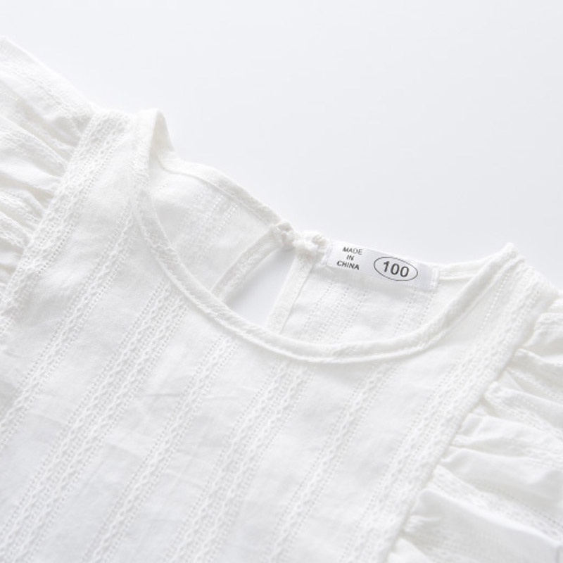 Bộ áo voan không tay in hoa + quần ngắn BEAR LEADER thời trang mùa hè cho bé gái 3-7 tuổi