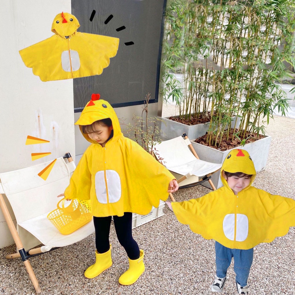 15 - 40KG - 2 lớp Áo Khoác Choàng Cho Bé.