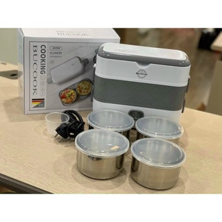  ☘️☘️ CẶP LỒNG Ủ CƠM 4 NGĂN INOX CẮM ĐIỆN- CẶP LỒNG GIỮ NHIỆT🍄🍄
