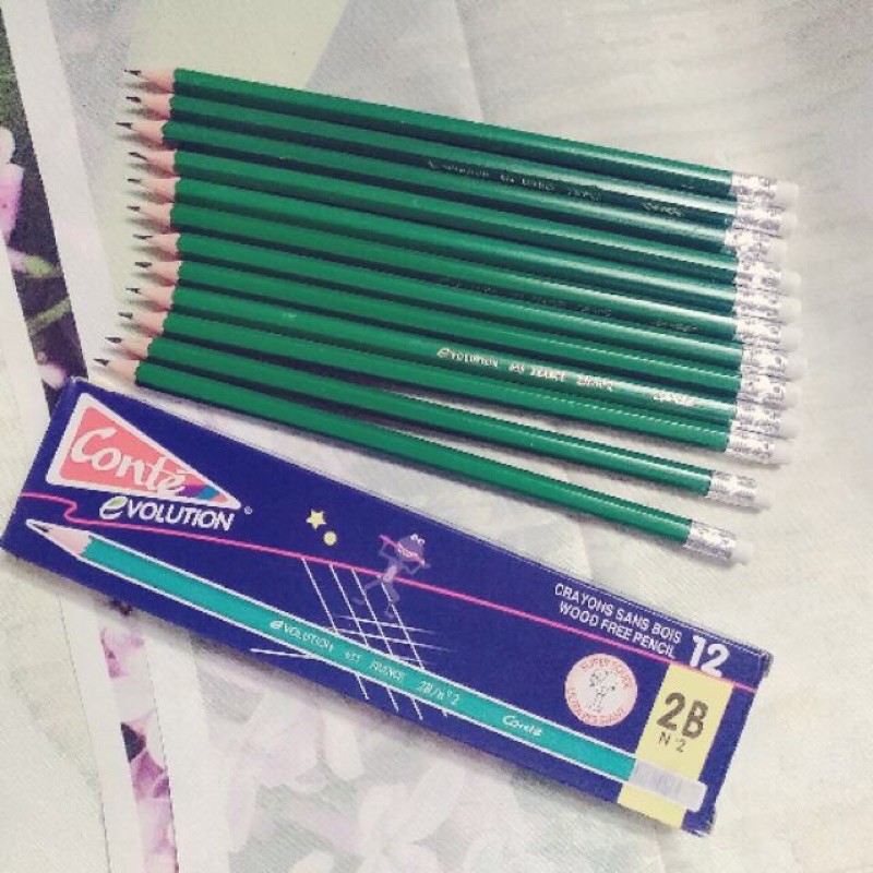 Hộp 12 bút chì evolution