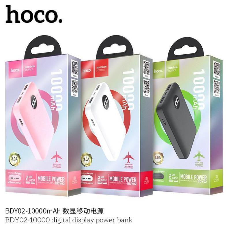 Sạc dự phòng HoCo BDY02 10.000mAh