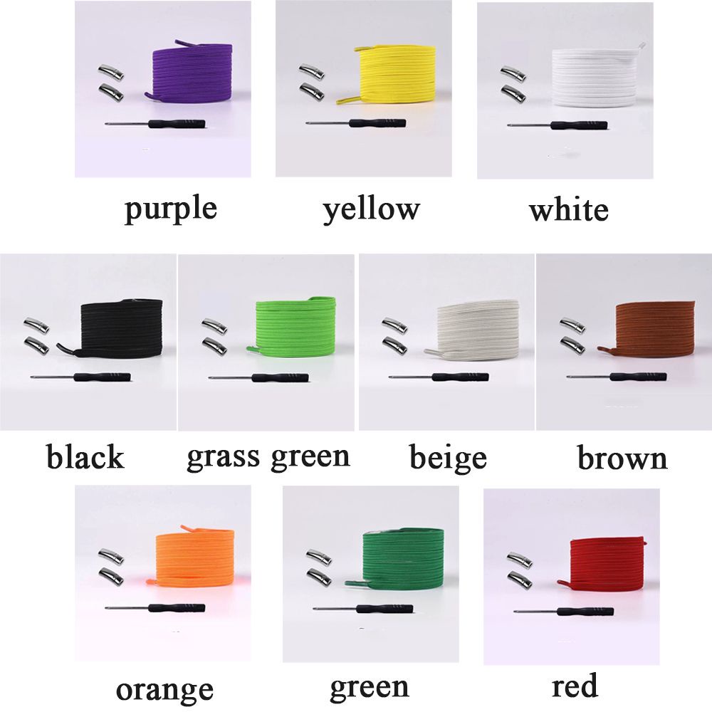 Dây giày thể thao unisex co giãn có khóa nam châm gắn trong 1 giây không cần buộc độc đáo dành cho người lớn và trẻ em