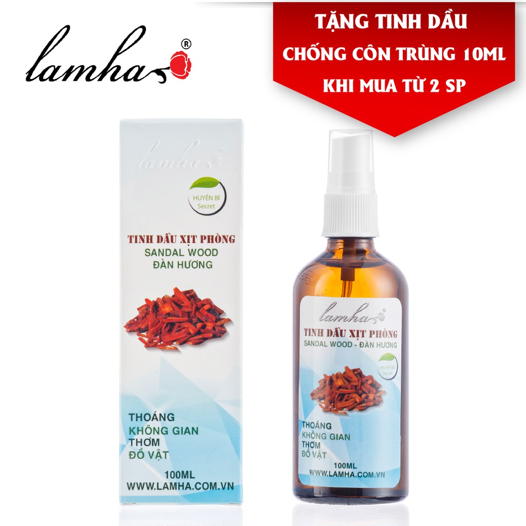 Tinh dầu xịt phòng Đàn Hương LAMHA 100ml