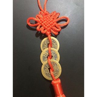 [Giá sỉ] Dây đồng tiền tam phúc may mắn