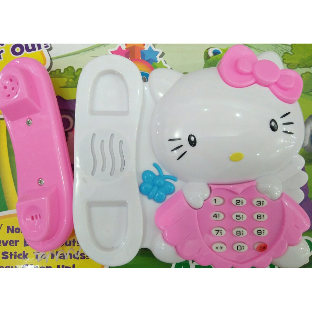 Đồ chơi điện thoại Hello Kitty Pin Nhạc
