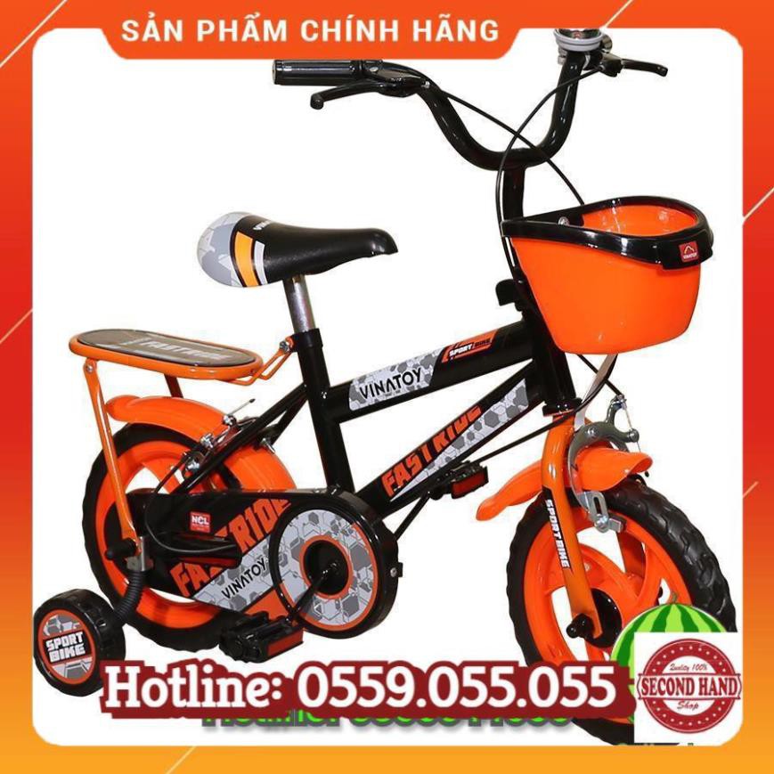 Xe Đạp Trẻ Em Nhựa Chợ Lớn 12 inch K108 - Cho Bé Từ 3 đến 4 Tuổi