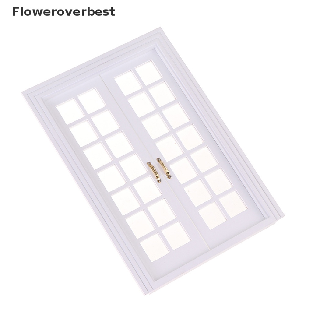 Cửa sổ mini tỉ lệ 1:12 trang trí nhà búp bê xinh xắn