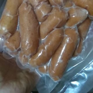 Xúc xích mộc nhà làm  thơm ngon
