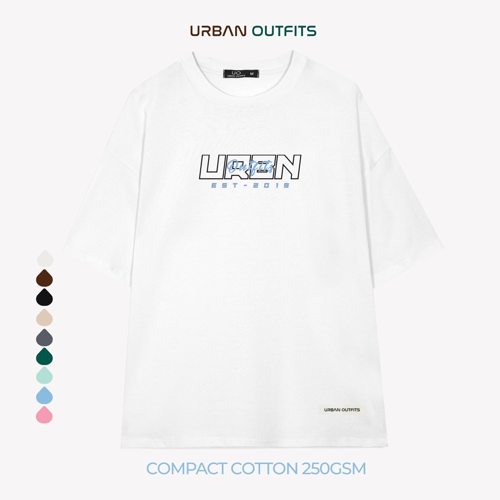 Áo Thun Tay Lỡ Form Rộng URBAN OUTFITS ATO173 Local Brand In Chữ ver 2.0 Chất Vải 95% Compact Cotton 250GSM Dầy