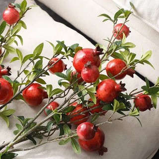 Cành lựu trang trí nhà cửa- 6 quả