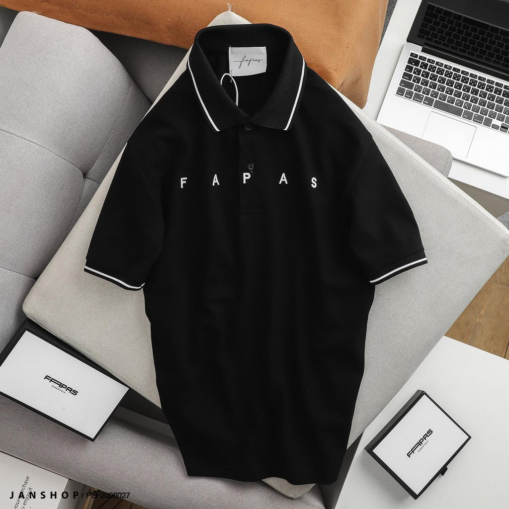 POLO FAPAS CHỮ THÊU