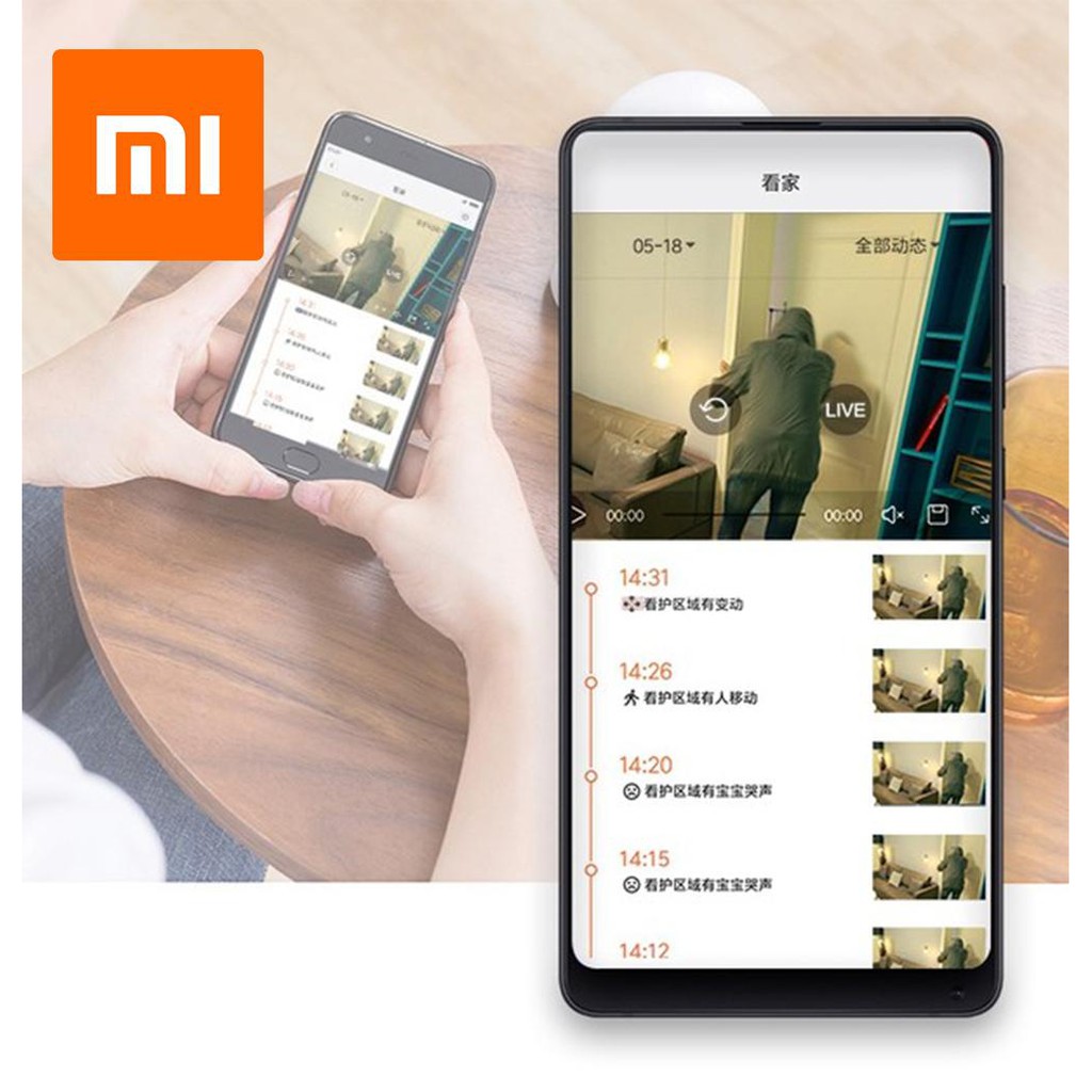 Camera an ninh Xiaomi IMI PTZ xoay 360 độ FullHD 1080P, quay đêm, cảnh báo chuyển động, đàm thoại 2 chiều | WebRaoVat - webraovat.net.vn