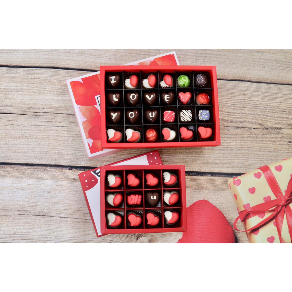 Hộp quà tặng socola valentine 9 viên Figo 2020 - Giao hàng TPHCM