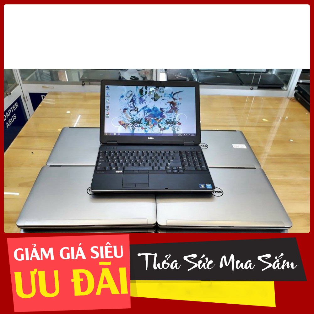 [ ] GIẢM GIÁ [ ]  Laptop Cũ Dell Latitude E6540 Core i5-4300M Ram 4GB Ổ Cứng 250GB  Màn Hình 15.6 HD Card On