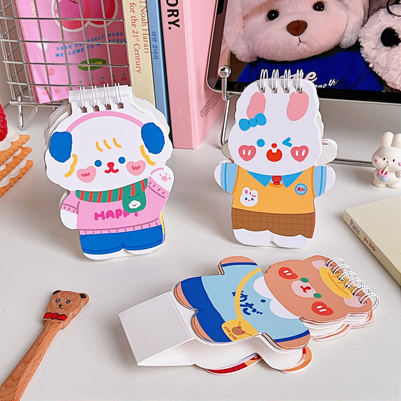 Lịch Để Bàn 2023 Mini Hình Gấu Hoạt Hình