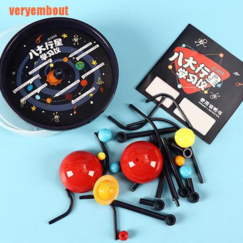 Mô Hình Hệ Mặt Trời Tự Lắp Ráp Độc Đáo