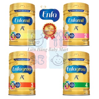 [Chính Hãng] Sữa Enfamil A+ đủ số 1.2.3.4 (870gram)