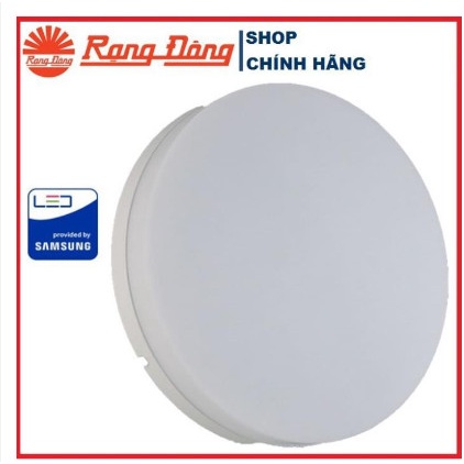 Đèn ốp hiên cầu thang , Đèn LED ốp trần tràn viền DLN 12 Vuông/ tròn 18w chính hãng rạng đông