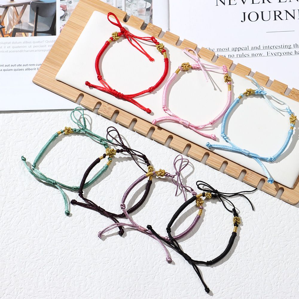 Vòng Tay Dây Bện Thủ Công Thời Trang Đa Màu Sắc Cho Nam Và Nữ