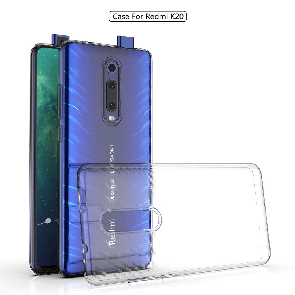 ỐP Lưng Silicon Trong Suốt Cho Xiaomi K20