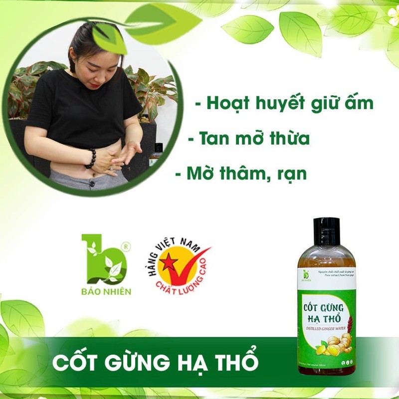 [Chính hãng] Cốt gừng hạ thổ bảo nhiên cho mẹ sau sinh