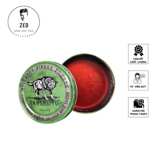 Sáp vuốt tóc sawensito sói xanh 100gr tạo kiểu, giữ nếp cho tóc. hàng chính hãng