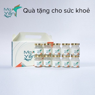Yến Sào- Mợ Yến - Chưng đường phèn Combo 10 hũ