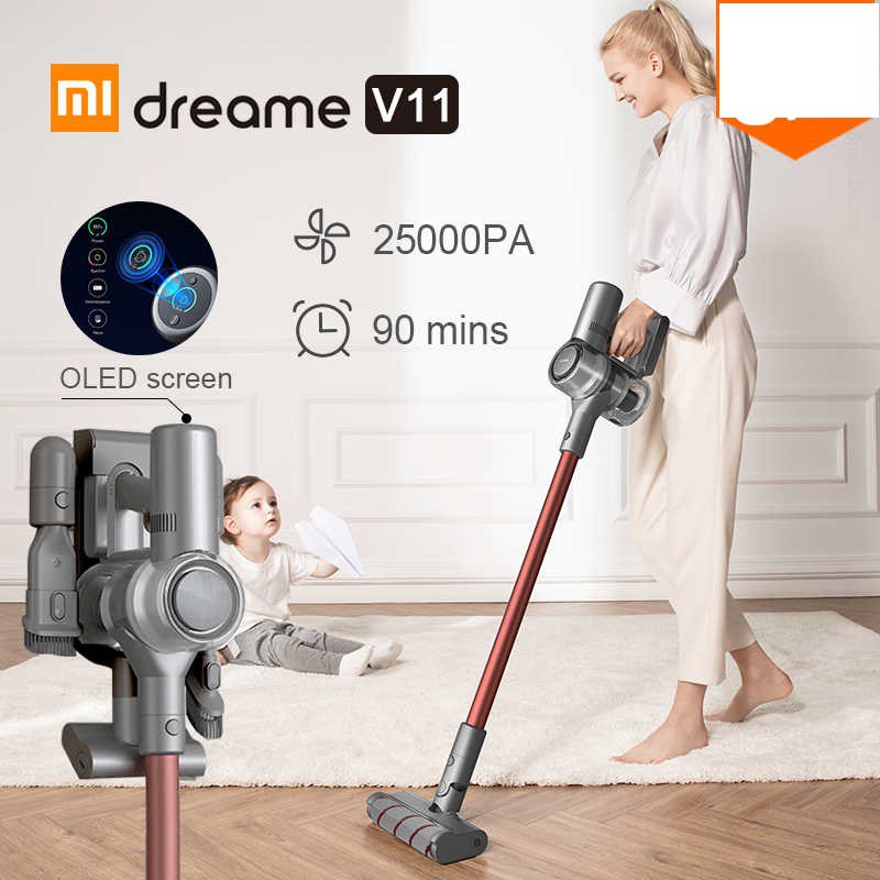 Máy hút bụi không dây cầm tay siêu mạnh Xiaomi Dreame V11/Redroad V17/V17 Max/Redroad V17 Lite