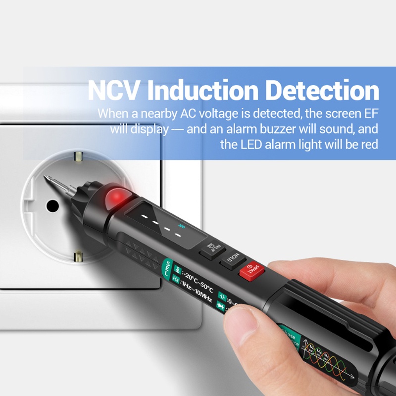 Bút thử vạn năng không tiếp xúc với cảm biến NCV A3008 6000 đa năng mạnh mẽ