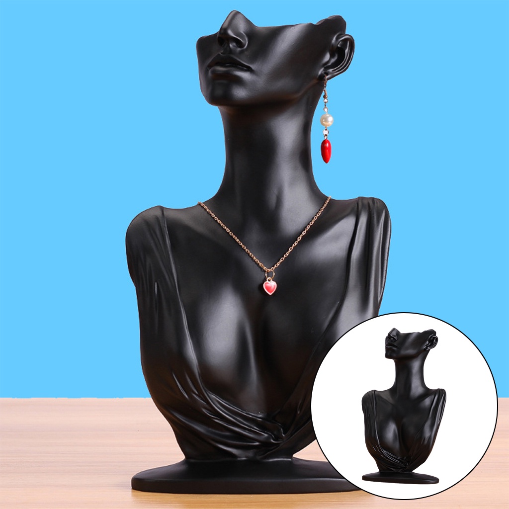 Trưng Bày Vòng cổ / Bông Tai Bằng Nhựa Resin Dễ Sử Dụng Cho Nữ